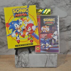 Sonic Mania Plus Switch – Complete in Box, Artbook Manual Included, Like New!